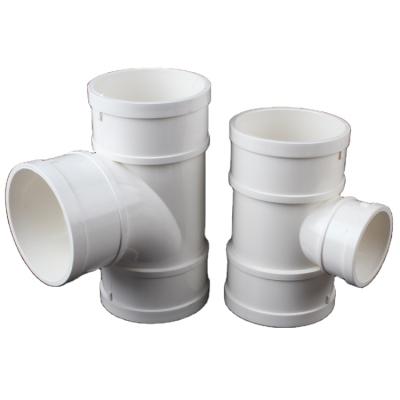 China Easy to handle and install white as shown in figure name pvc pipes and fittings for sale