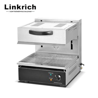 China Linkrich EB-450 high efficiency 304 stainless steel commercial kitchen equipment commercial worktop electric salamander broiler for sale for sale