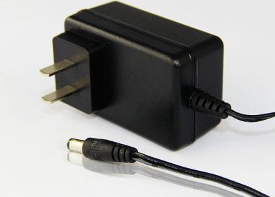 China Black AC To DC 15W / 24W Power Adapter With UK Plug Low Ripple / Noise for sale