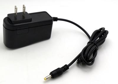 China 12V 200mA Wall Mount Power Adapter With 1.5 Meter DC Cable Black / White Color for sale