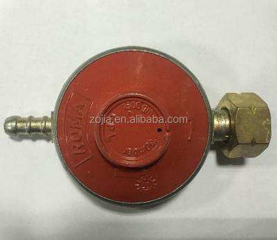 China Zinc Aluminum Brass Zinc Alloy Gas Regulator With Silver Watch Color ZJ-F07 Gas Regulator Flow1500g/h for sale