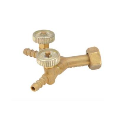 China Home Market 3 Way Yemen Market Saudi Arabia Kitchen Brass Gas Valve ZJ-V2023 for sale