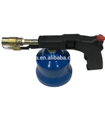 China ZJ-N02 Iron Blowtorch 190g Metal Bottom Plastic Blowtorch for sale