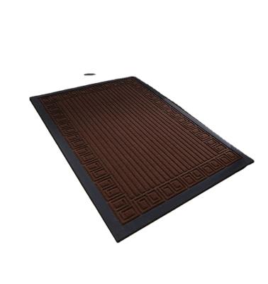 China Best Price Top Quality Dirt Trapper Reversible Door Mat Living Room Geometry Mat Front Door for sale