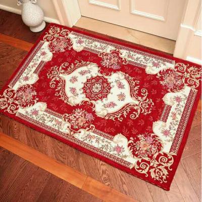 China New Washable Material Dornier Custom Printed Bedroom Blankets Carpet For Hallway Living Room Kitchen Floor Mats for sale