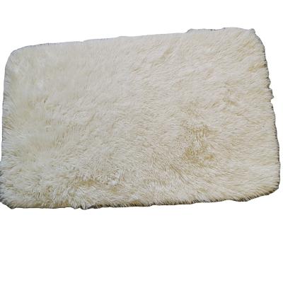 China Faux Fur Shaped Viable Living Room Bedroom Bedside Plush Carpet Rugs Faux Rabbit Bathroom Bath Cover Coffee Table Rug Covers for sale