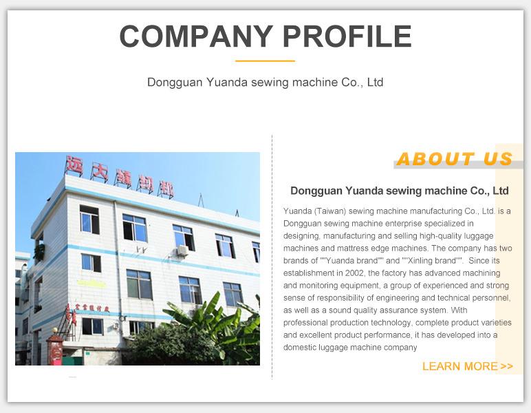 Verified China supplier - Dongguan Yuanda Sewing Machine Co., Ltd.