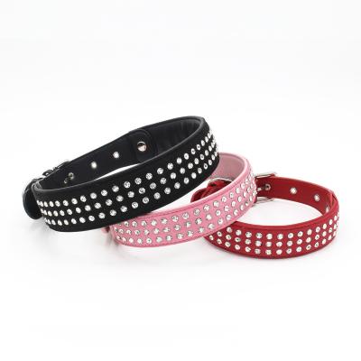 China Viable Factory Pet Accessories Rhinestone Crown Dog Futuro Collar and Wholesale Dog Leash for sale