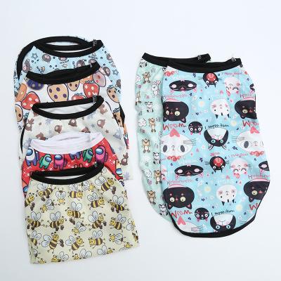 China Newest Cats Clothes Viable Summer Cute Vest Clothes For Dog Pet Luxury Designer Funny Clothes for sale