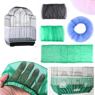 China Viable Thrush Myna Lark Gauze Shrouded Large And Medium Mesh Bird Cage Dust-Proof Bird Cage Accessories Wholesale for sale