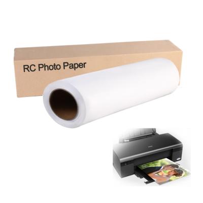 China High Gloss Photo Printing RC Photo Roll HD Printing Photo Roll Paper Wholesale for sale