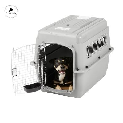 China GOODSKY Airline Stocked Approved Pet Carrier Box Cat Cage Dog Travel Carrier, Pet Travel Carrier for sale