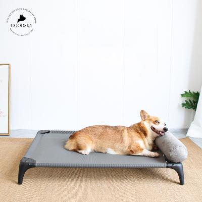 China GOODSKY Stocked Pet Beds and Accessories Dog Sofa Bed Dog Nest Large Rectangle Breathable Pet Beds for sale