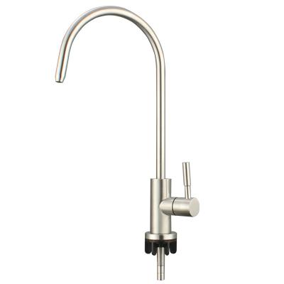 China Hotel Stainless Steel Water Purifier Accessories Kitchen Faucet Filter Drinking Water Faucet for sale