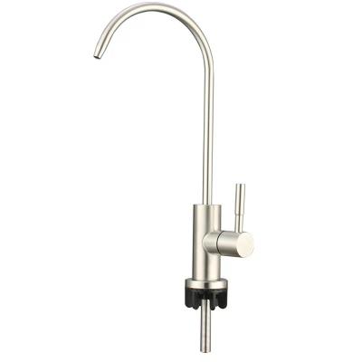 China Hotel Household Stainless Steel 360 Degree Rotation Kitchen Water Purifier Tap Drinking Water Filter Faucet 3/8 Inch Universal Fitting for sale