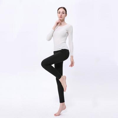 China Antibacterial Women Warm Winter Pants Thermal Striped Warm Sexy Girl Pantyhose Gaiters for sale