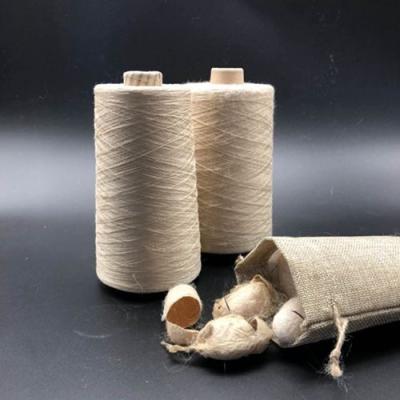 China Anti-bacteria China 100% tussah spun raw silk yarn for fabric knitting weaving loom for sale