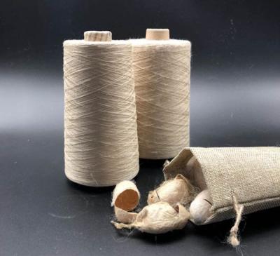 China 100% Anti-bacteria tussah spun silk yarn for high quality weaving knitting for sale