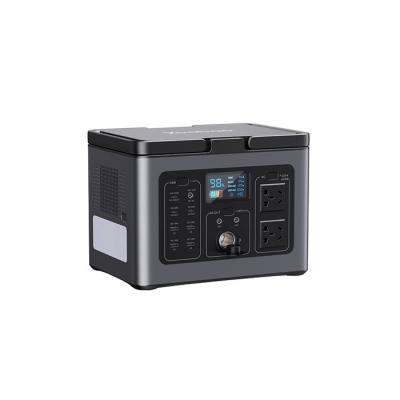 China Large Capacity Power Station Portable Outdoor Home Two Way Fast Charging LED Display Mobile Power Station for sale