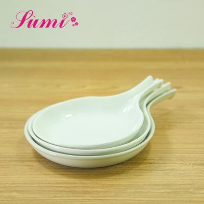 China Viable Free Samples Cheap Custom Printed Porcelain Dinner Dishes With Handle for sale