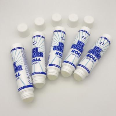 China Finished Supply Food Grade Dia35mm 60ml Empty Round Tube With Plastic Ball Applicator For Air Freshener Packaging for sale