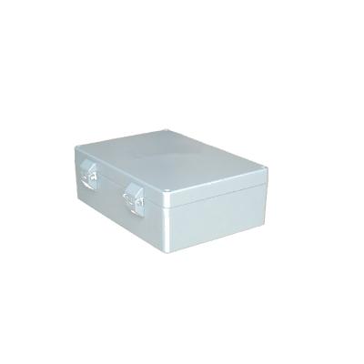 China 300*210*100mm Aluminum Waterproof Hinged Aluminum Junction Box for sale