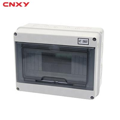 China Waterproof PC Cover ABS Plastic Body IP65 HT Series Power Distribution Box for sale