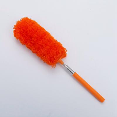 China Clean Dust Wholesale Household Cleaning Machines Dusting Brush With Stretchable Cloth Head Microfiber Feather Duster for sale