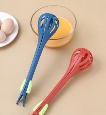 China Viable multifunctional food tongs, improved egg beater, pasta tongs, mixer for sale