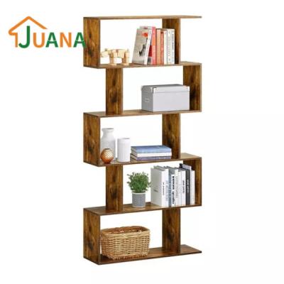 China Wooden shelf shelf office floor shelf display rack durable Nordic simple style storage cabinet for sale