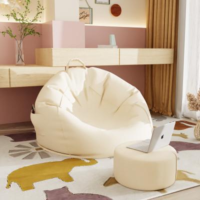 China Modern massage bean bag sofa with tiles factory direct cheap footstool and bean bag sofa for sale