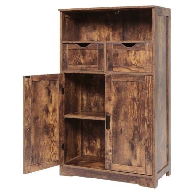 China Juanna Style Retro Style Fashion Design Durable Universal Furniture Cabinets Double Drawer Cabinets for sale