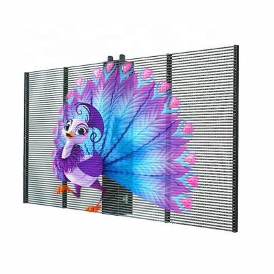 Chine Vitrail transparent d'intense luminosité du panneau 1000x1000mm d'affichage à LED de P3.91-7.8 à vendre