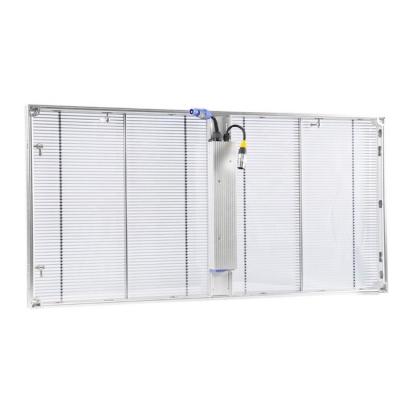 Cina Quadro comandi trasparente del LED della parete P3.91mm Mesh Curtain Digital dell'interno in vendita