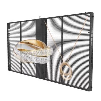 Chine panneau transparent P3.91-7.8 d'affichage à LED de 1000x1000mm annonçant le verre extérieur à vendre