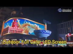 Video Outdoor Full Color LED Screen P5mm IP67 Energy Saving For Advertising