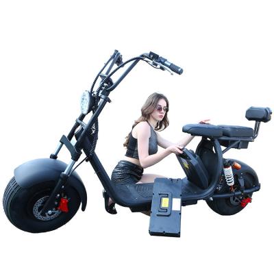 China CE Approved And 60V 1500W Power Citycoco Mobility Scooter 18*9.5 Inch for sale