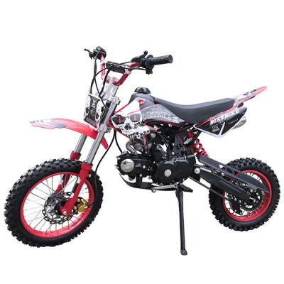 China CE Approved 2 Wheels 125cc 4 Stroke Electric Starting Gasoline Dirt Bike D7-06B for sale