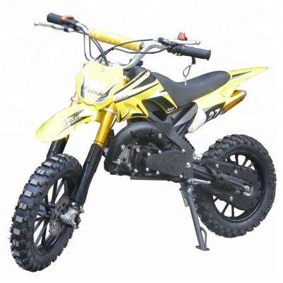 China Aluminum 49cc 2 Stroke Easy Pull Starting Mini Dirt Bike D7-05C for sale