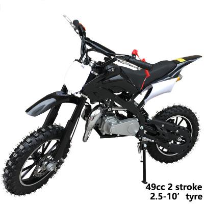 China Hot Sale 2 Wheel 50cc 2 Stroke Hand Pulling Start Dirt Bike D7-05B for sale