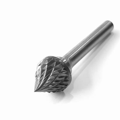 China Tungsten Solid Carbide Countersink 60 Degree High Speed Carbide Burs 1/4 Dia for sale