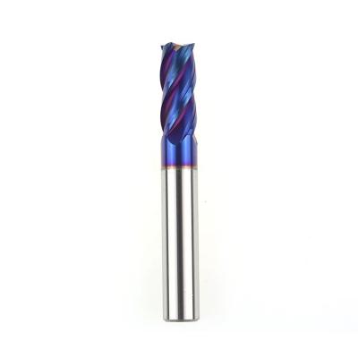 China 20mm Dia End Mill TiAISiNX Square End Mill Bits For Steel & Iron 20*45*20*100 for sale