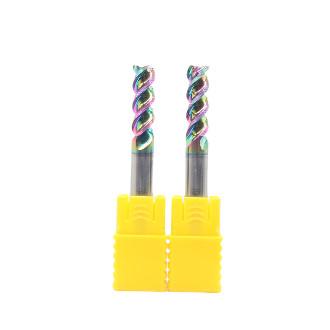 China 10 mm Diâmetro da haste 10*30*10*75*3T 3Flutes DLC Coating Solid Carbide Dynamic End Mill para liga de alumínio fundido si 12% à venda