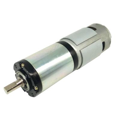 China Totally Enclosed Motor Gearbox Brushes High Rpm 12V 3000Rpm DC 12V Electric Motor for sale