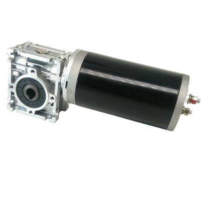 China Totally Enclosed DC 24V Motor 12V 120 RPM 500W 400W Worm Motor For Rear Wheel for sale