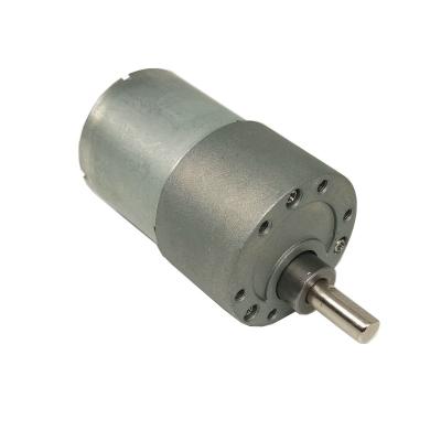 China 12V Totally Enclosed 24V 60RPM 60W Mini Electric Gear Motor 36Mm 75RPM Rotisserie Gear Motor for sale