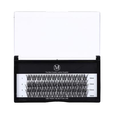 China Full Volume Wholesale Segments DIY Cluster Eyelashes Extension Natural Individual Lashes for sale