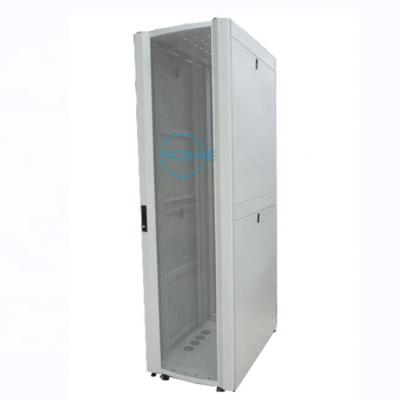 China Data Center Server Single Rack 600*1000*45U IP20 Mesh Front Door Data Center Rack Cabinet for sale