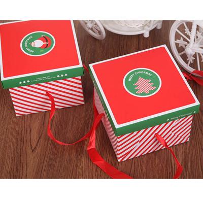 China Recyclable Christmas Gift Box Personalized Storage Paper Box Decorative Small Gift Box for sale