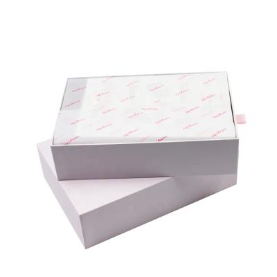 China Recyclable Luxury Packaging Slip Box Rigid Slide Box For Sock Tissue Packaging for sale